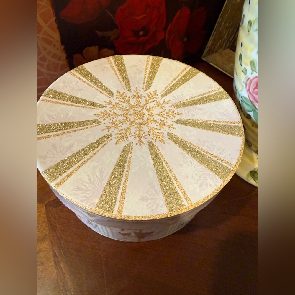 Ashland Gold and Purple Decorative Box - Picture 6 of 10